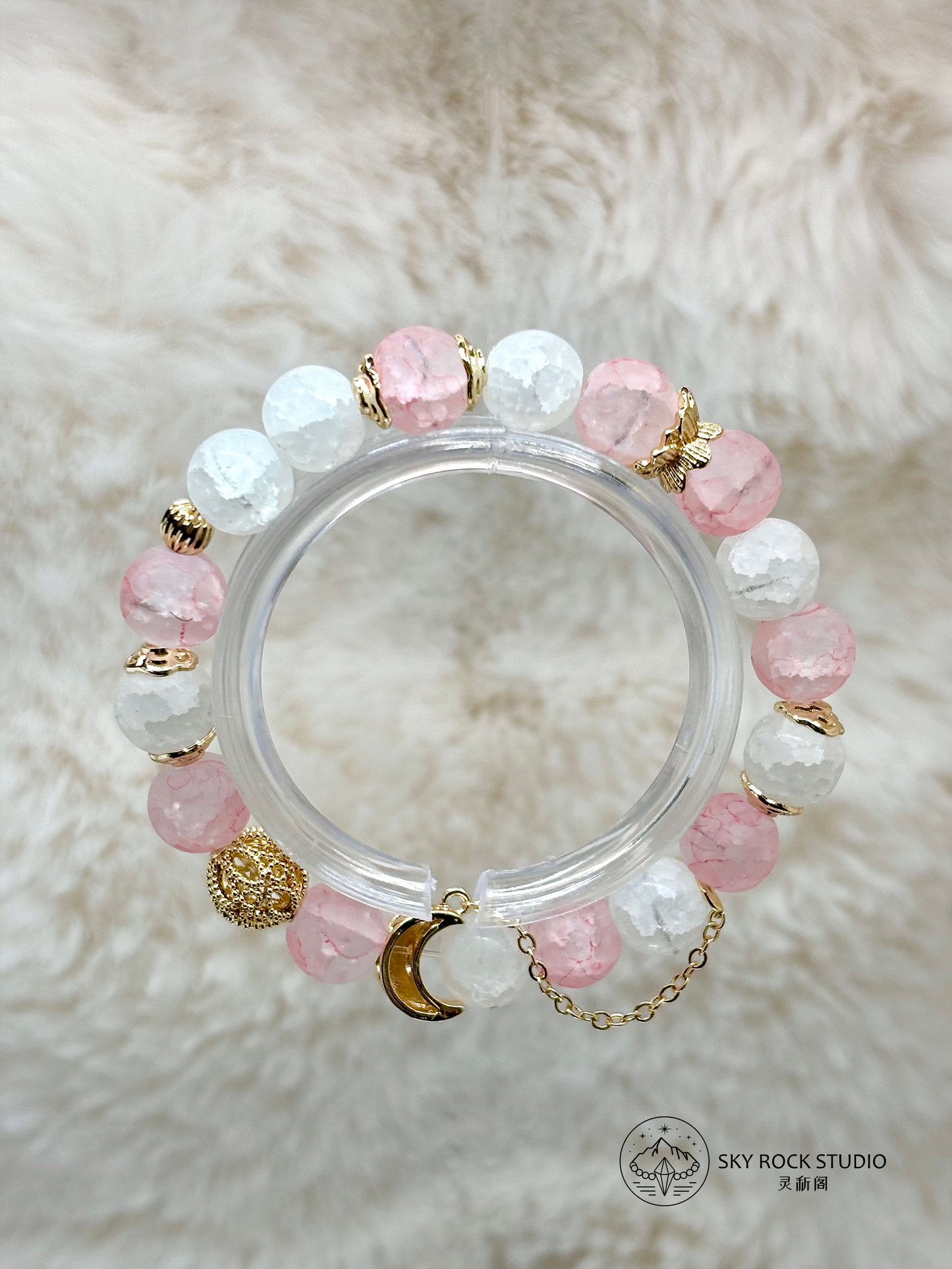 【Glass】Pink Eucalyptus · 粉云露