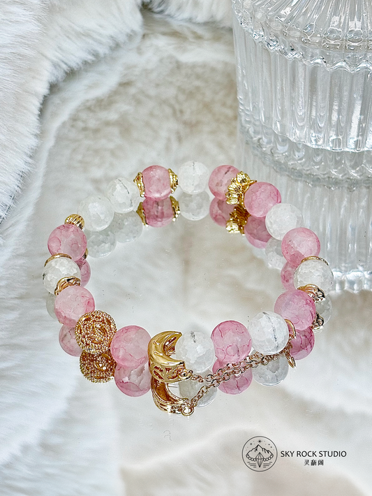 【Glass】Pink Eucalyptus · 粉云露